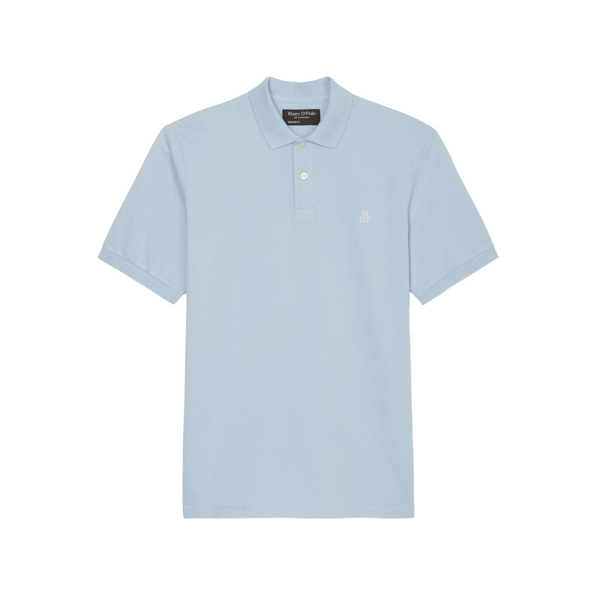 Poloshirt, Kurzarm Herren Hellblau XL von Marc O'Polo