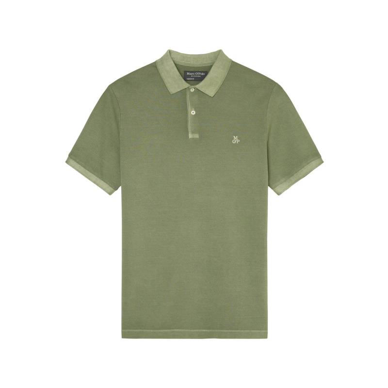 Poloshirt, Kurzarm Herren Olivegrün M von Marc O'Polo