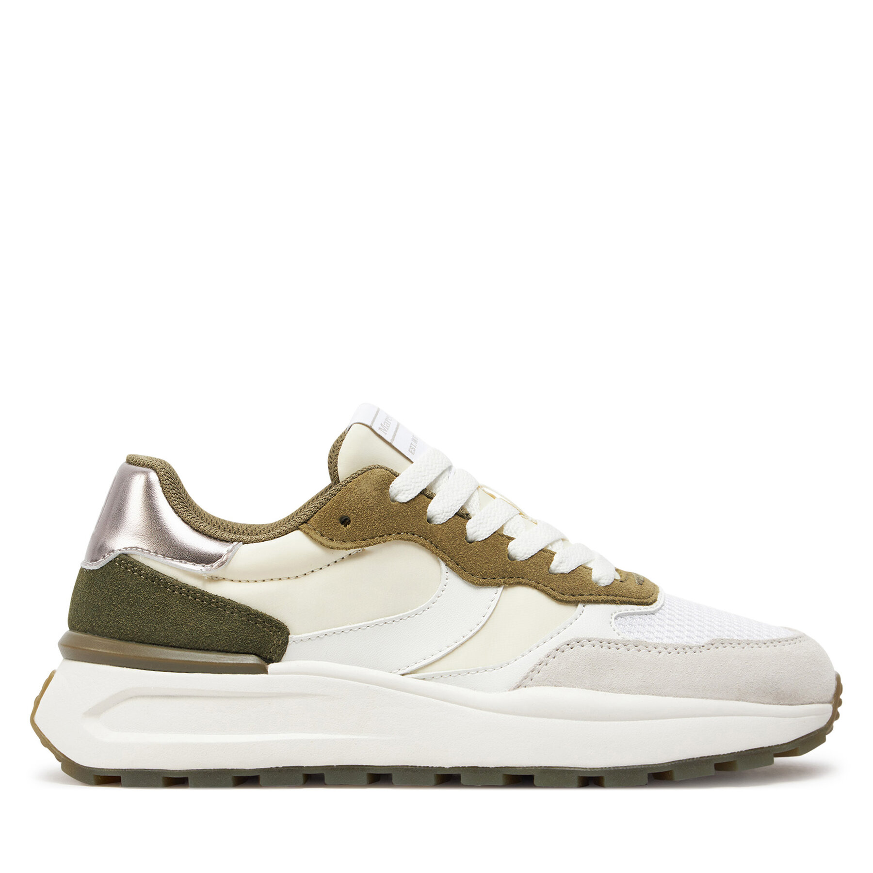 Sneakers Marc O'Polo 402 18363501 621 Offwhite/Oliv von Marc O'Polo