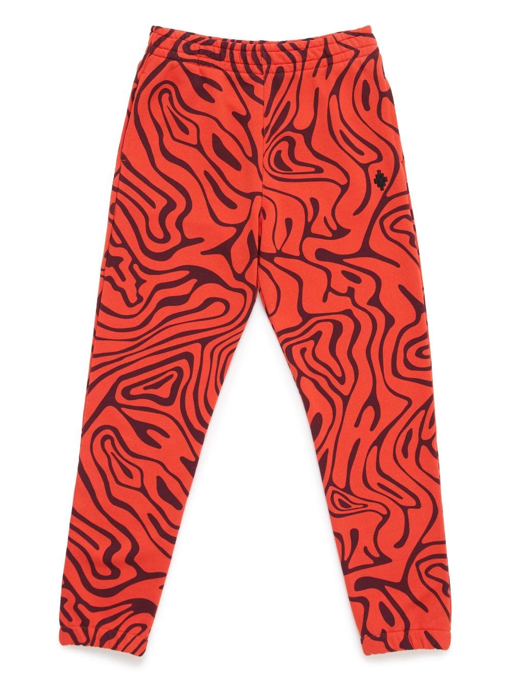 Marcelo Burlon County Of Milan Kids AOP graphic-print track trousers - Orange von Marcelo Burlon County Of Milan Kids