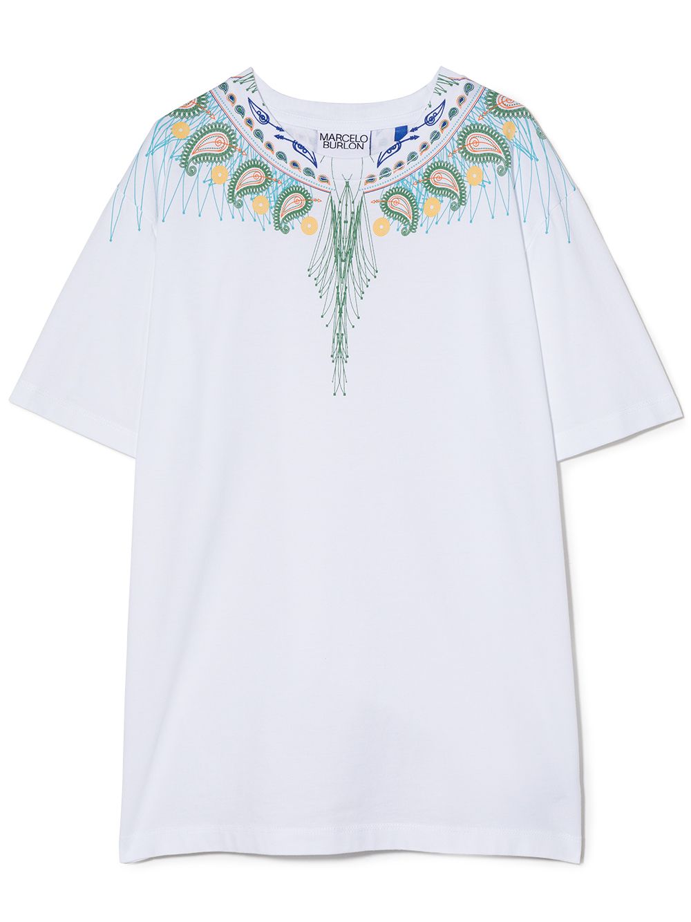 Marcelo Burlon County Of Milan Kids Wings-print cotton T-shirt - White von Marcelo Burlon County Of Milan Kids