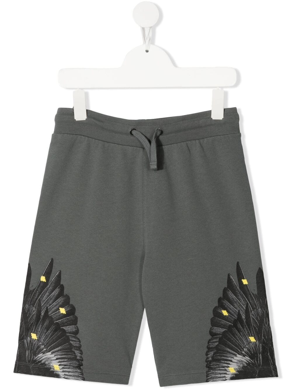 Marcelo Burlon County Of Milan Kids graphic-print jogger shorts - Grey von Marcelo Burlon County Of Milan Kids