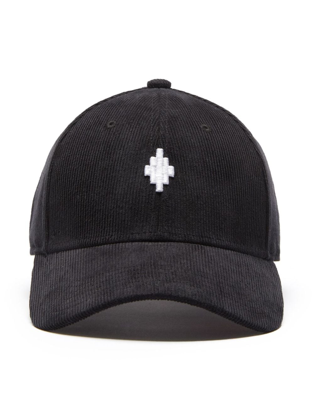 Marcelo Burlon County Of Milan Kids logo-embroidered cotton cap - Black von Marcelo Burlon County Of Milan Kids