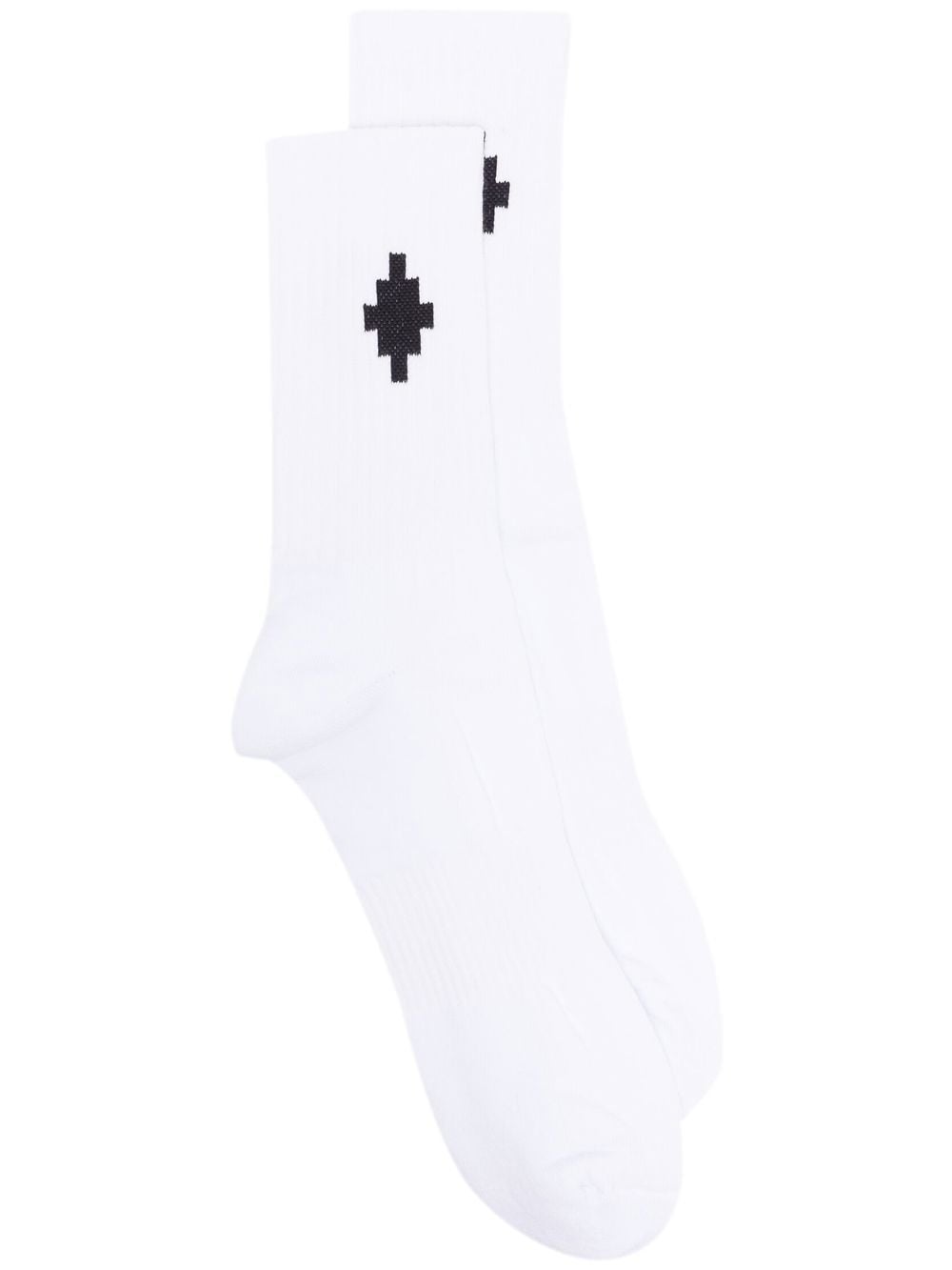 Marcelo Burlon County of Milan Cross ankle-length socks - White von Marcelo Burlon County of Milan