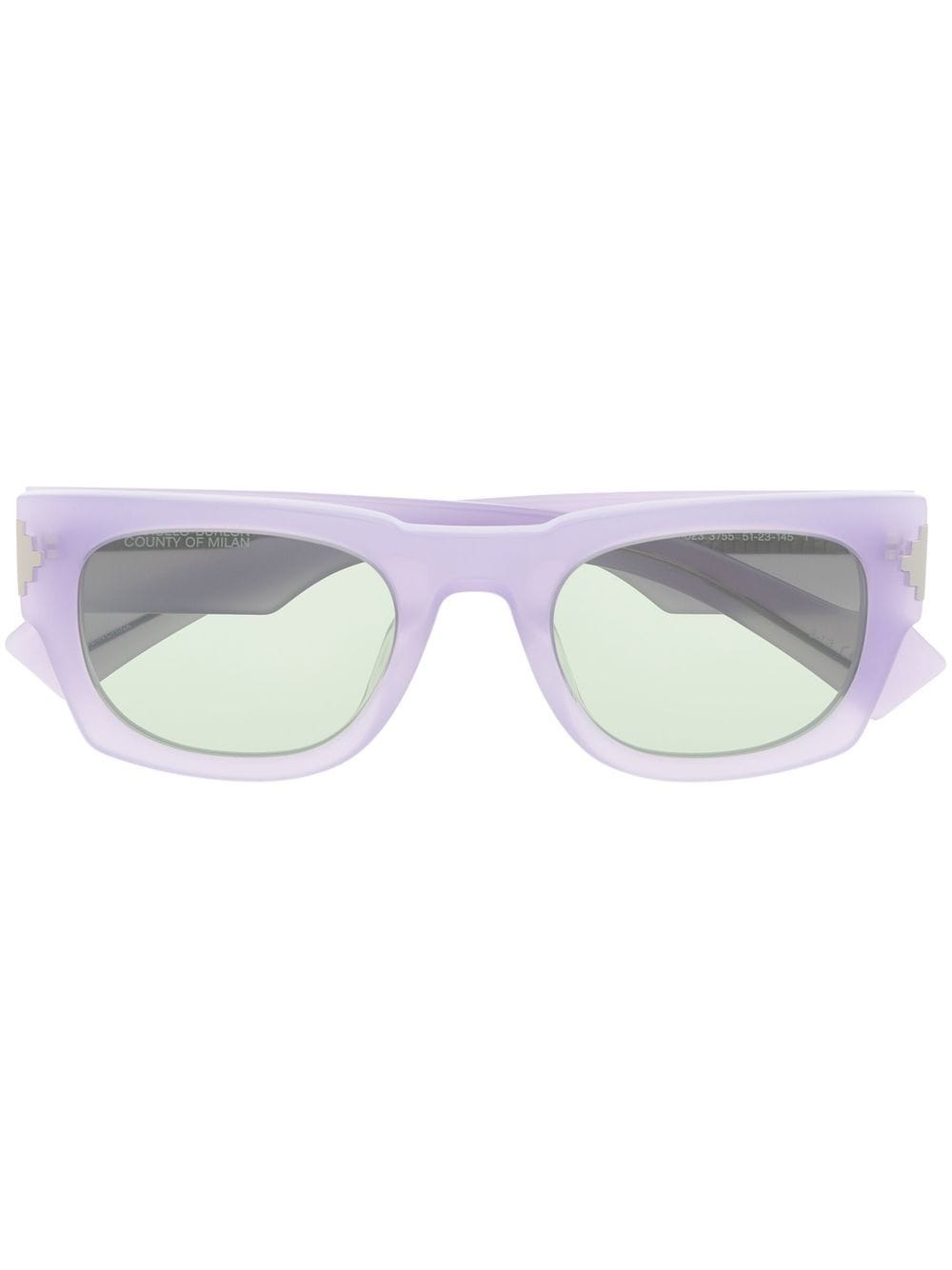 Marcelo Burlon County of Milan Calafate square-frame sunglasses - Purple von Marcelo Burlon County of Milan
