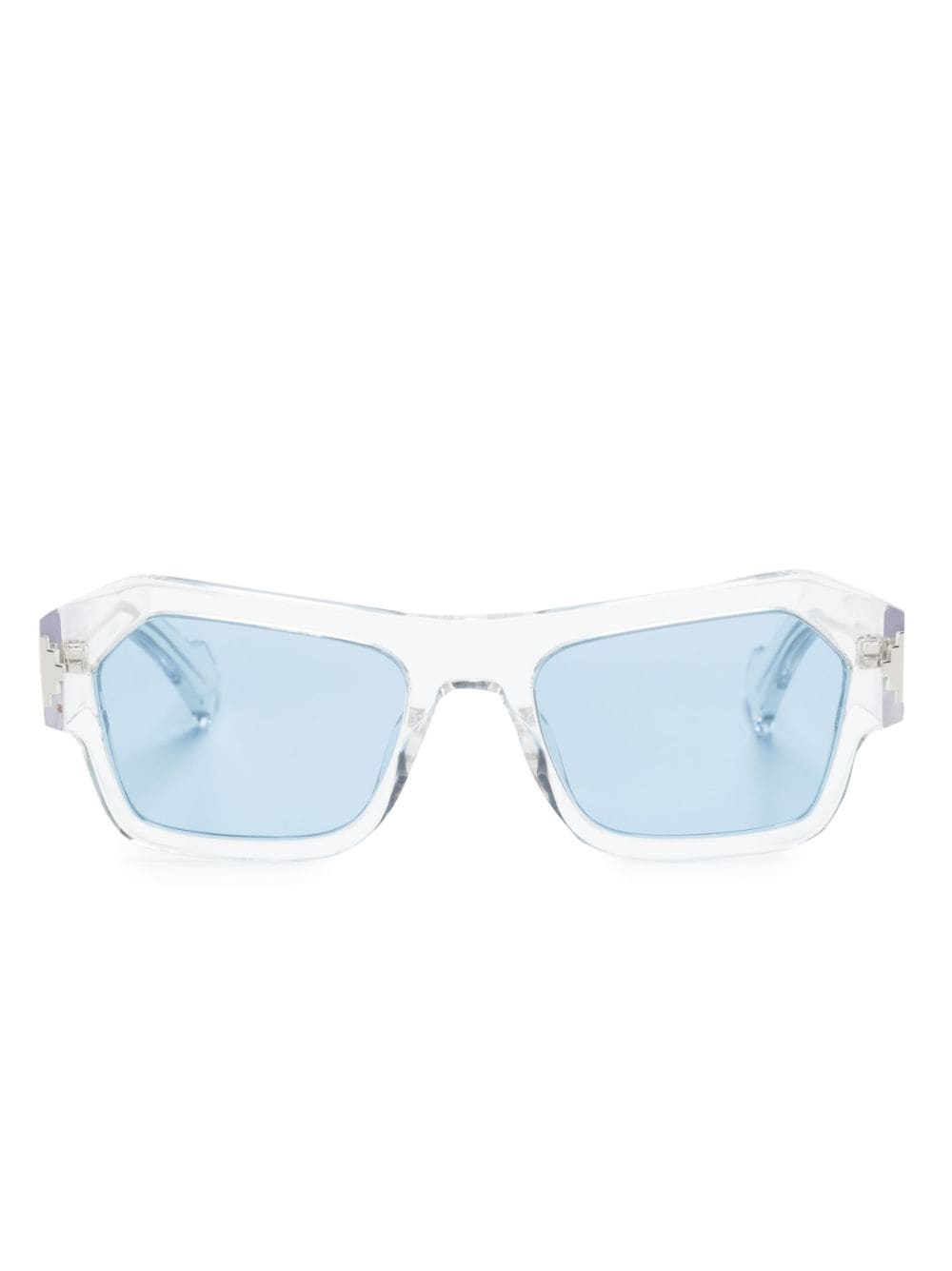 Marcelo Burlon County of Milan Cardo rectangle-frame sunglasses - White von Marcelo Burlon County of Milan