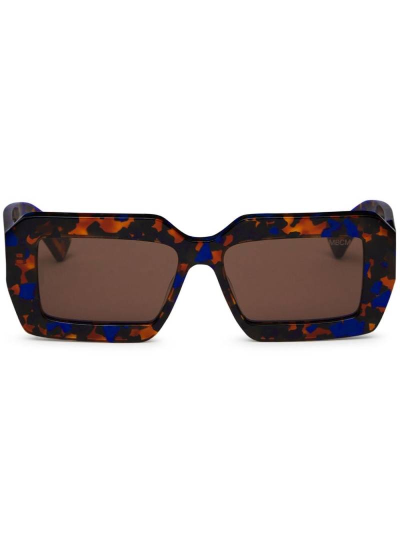 Marcelo Burlon County of Milan Chilensis rectangle-frame sunglasses - Brown von Marcelo Burlon County of Milan