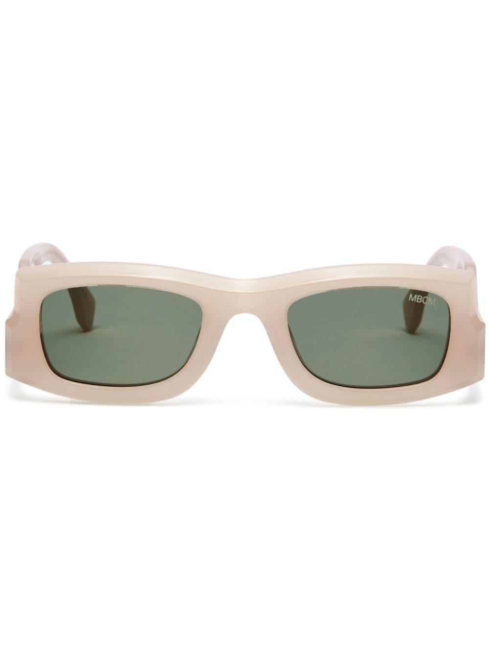 Marcelo Burlon County of Milan Cirsium rectangle-frame sunglasses - Neutrals von Marcelo Burlon County of Milan