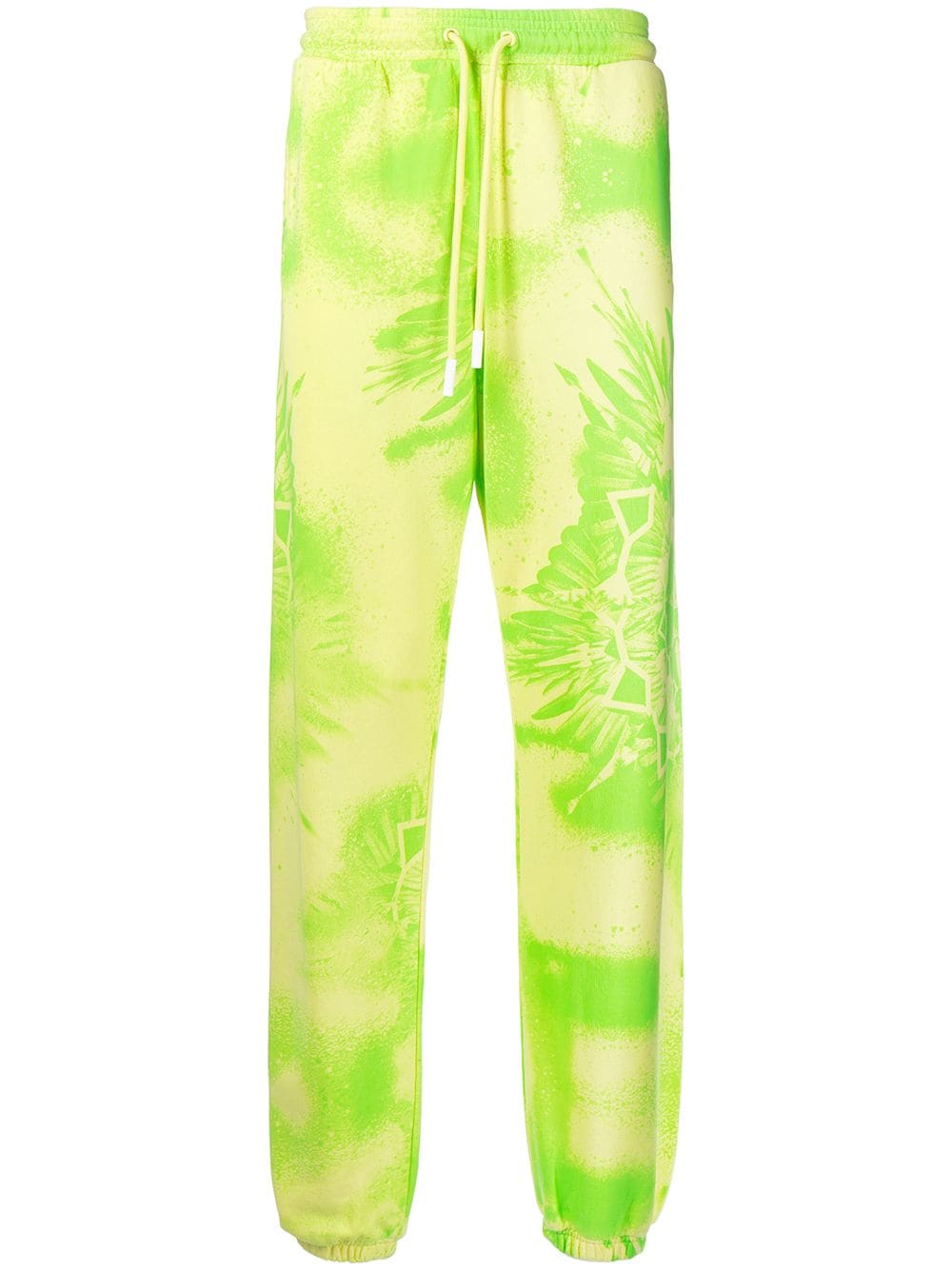 Marcelo Burlon County of Milan Kaleidoscope Wings-print track pants - Yellow von Marcelo Burlon County of Milan