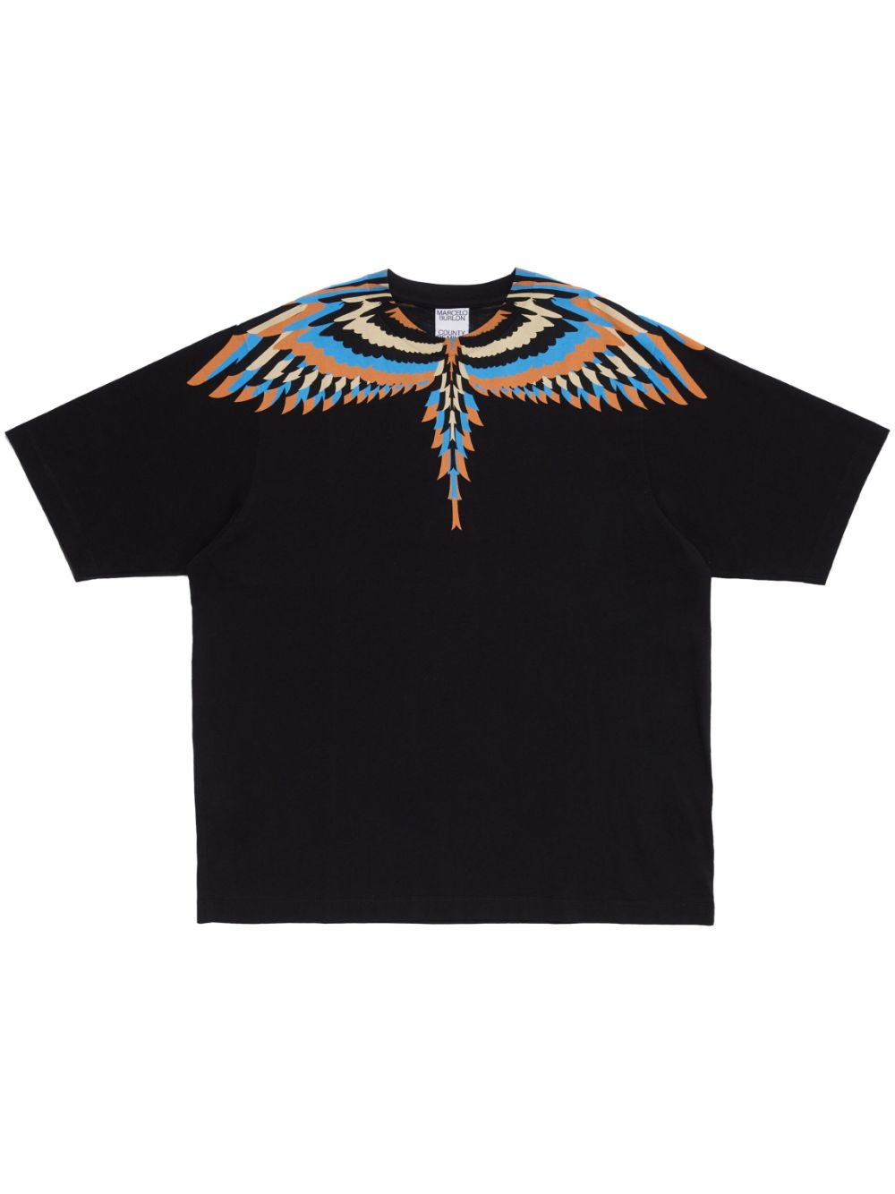 Marcelo Burlon County of Milan Optical Wings-print cotton T-shirt - Black von Marcelo Burlon County of Milan