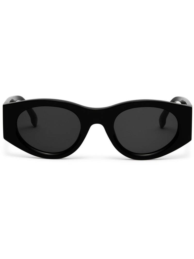 Marcelo Burlon County of Milan Pasithea oval-frame sunglasses - Black von Marcelo Burlon County of Milan