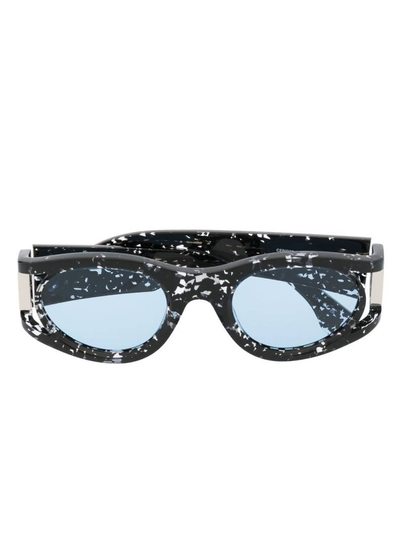 Marcelo Burlon County of Milan Pasithea tinted-lenses sunglasses - Black von Marcelo Burlon County of Milan