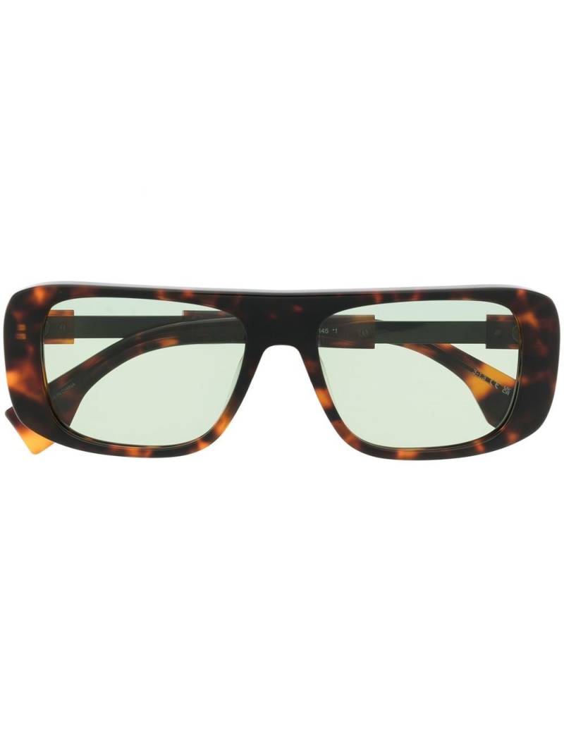 Marcelo Burlon County of Milan Polygala tortoiseshell sunglasses - Brown von Marcelo Burlon County of Milan