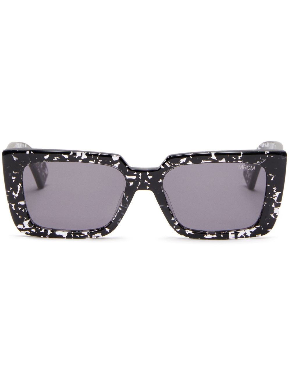 Marcelo Burlon County of Milan Tecka square-frame speckled sunglasses - Black von Marcelo Burlon County of Milan