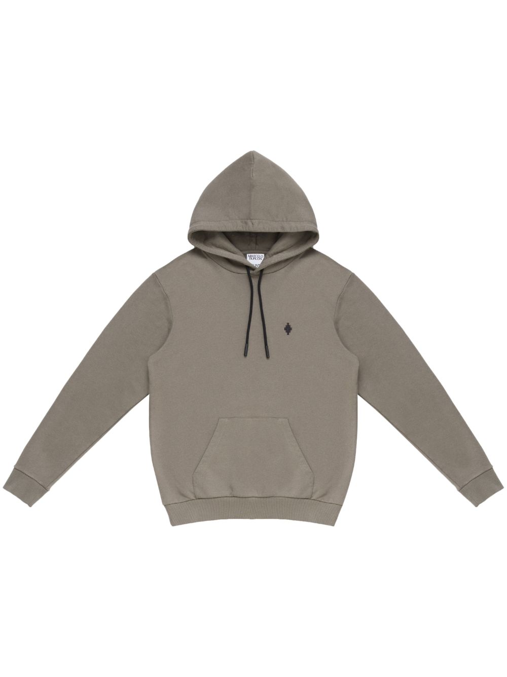 Marcelo Burlon County of Milan cross-embroidered hoodie - Grey von Marcelo Burlon County of Milan