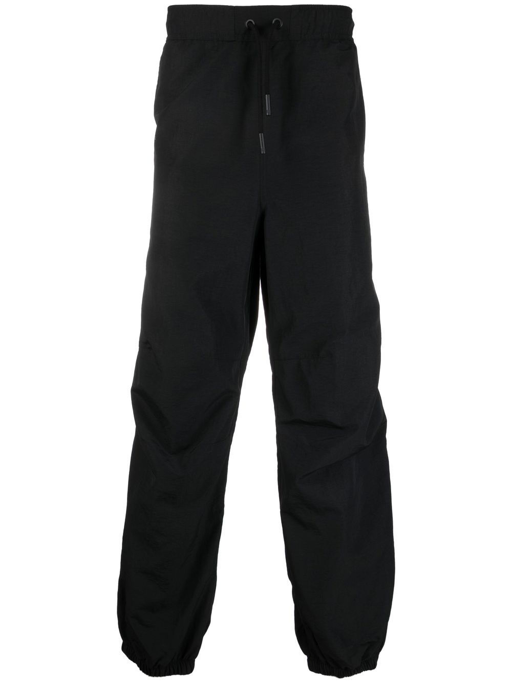 Marcelo Burlon County of Milan drawstring-fastening waistband trousers - Black von Marcelo Burlon County of Milan