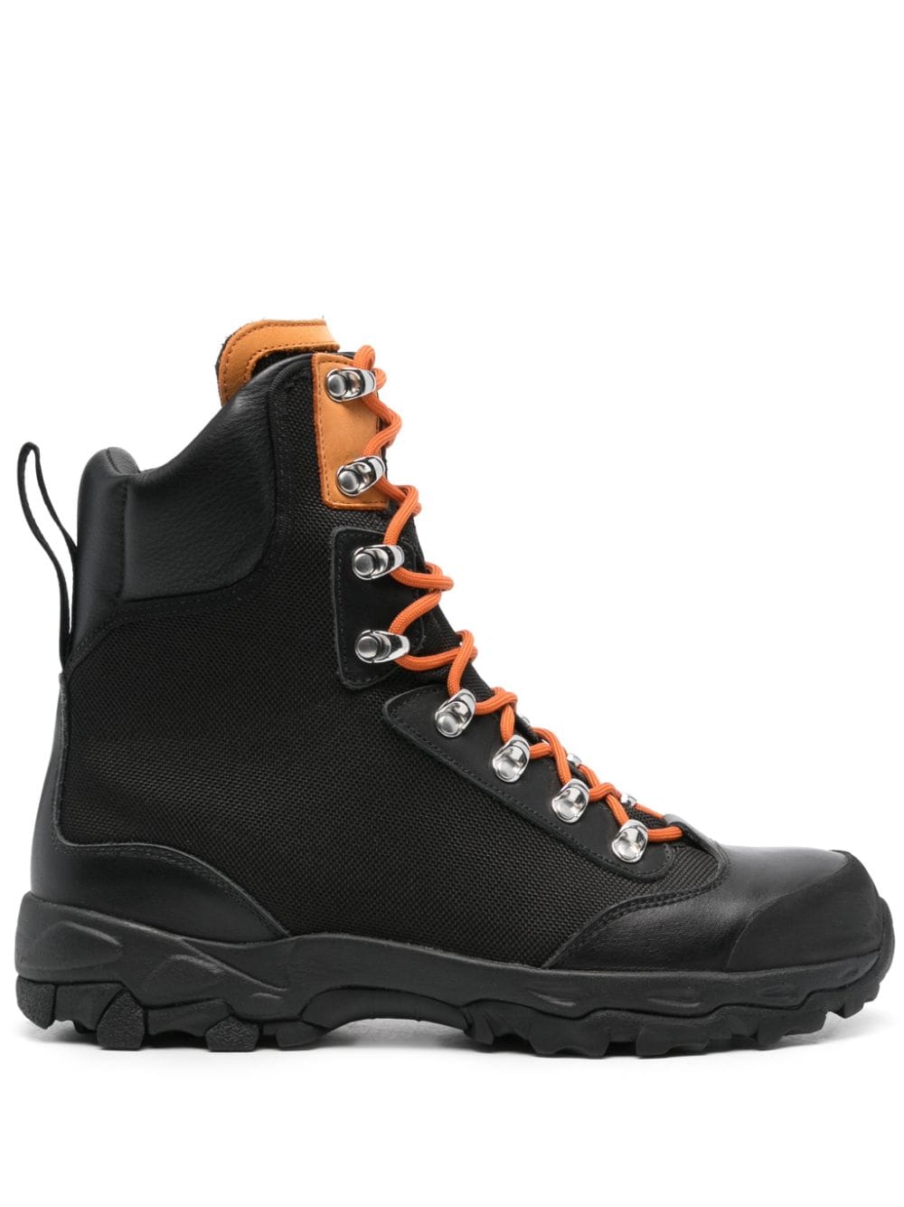 Marcelo Burlon County of Milan embossed-logo hiking boots - Black von Marcelo Burlon County of Milan