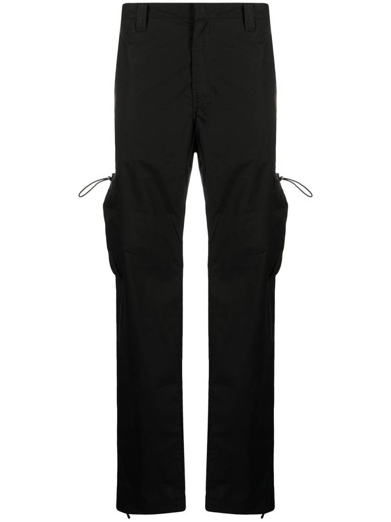 Marcelo Burlon County of Milan logo embroidery cargo pants - Black von Marcelo Burlon County of Milan