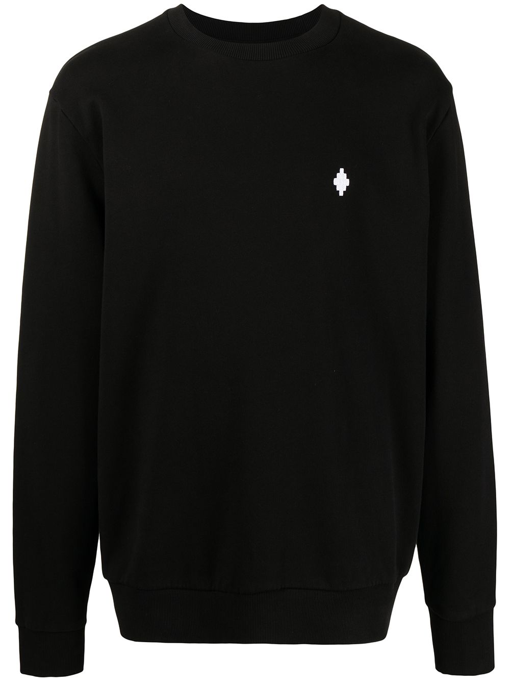 Marcelo Burlon County of Milan logo-print cotton sweatshirt - Black