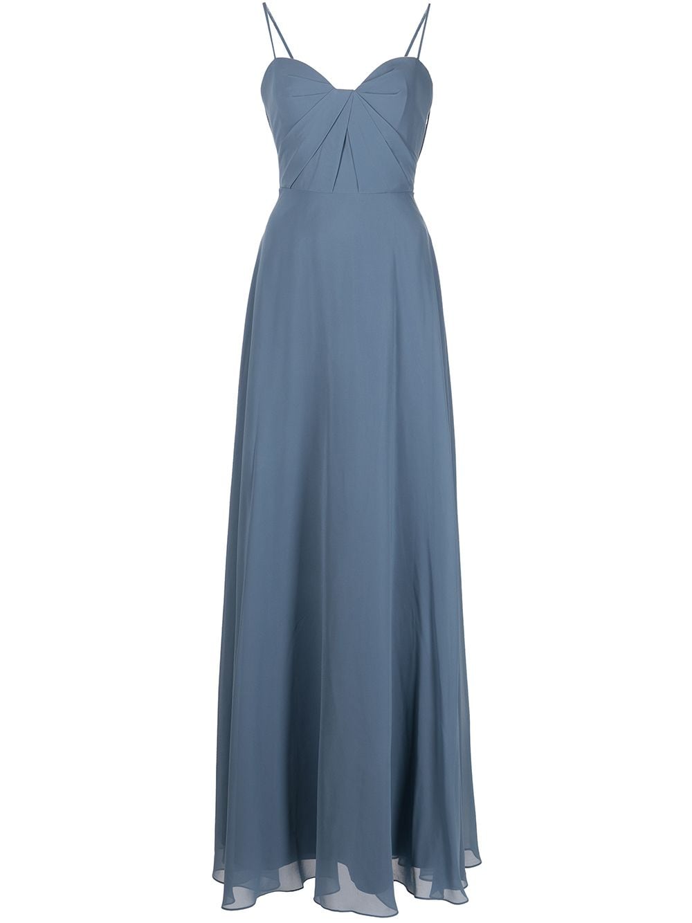 Marchesa Notte Bridesmaids long spaghetti-strap dress - Blue von Marchesa Notte Bridesmaids