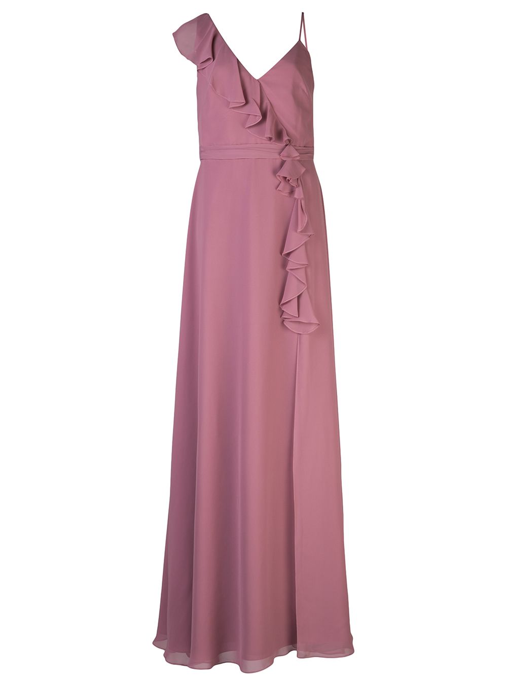 Marchesa Notte Bridesmaids ruffle trim bridesmaid gown - Purple von Marchesa Notte Bridesmaids