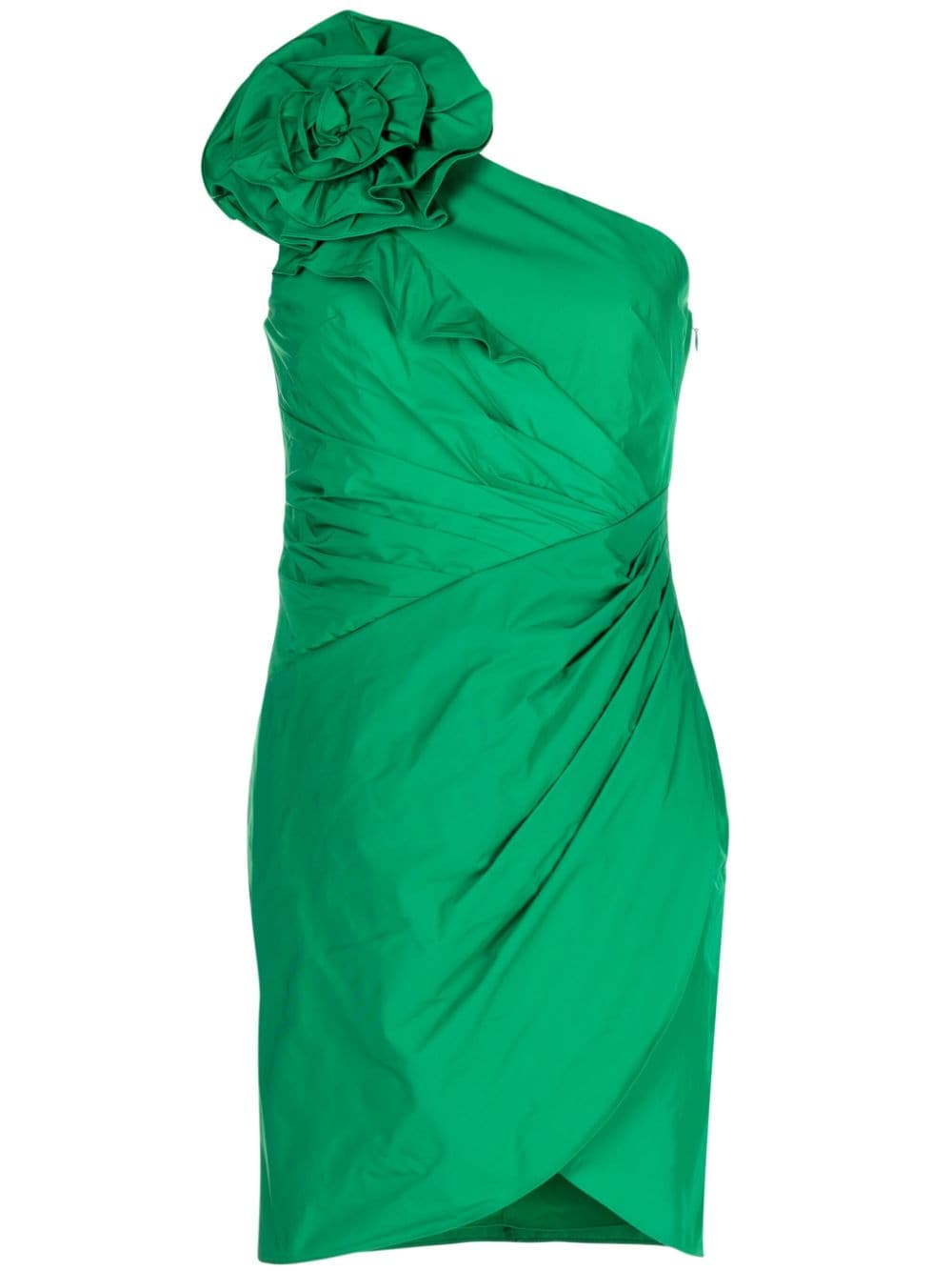 Marchesa Notte floral-detail sleeveless minidress - Green von Marchesa Notte