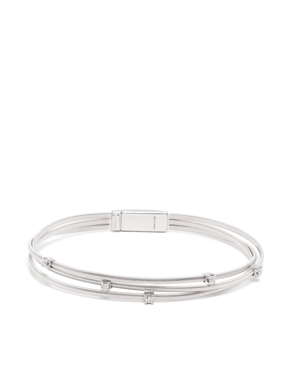 Marco Bicego 18kt white gold diamond bracelet - Silver von Marco Bicego