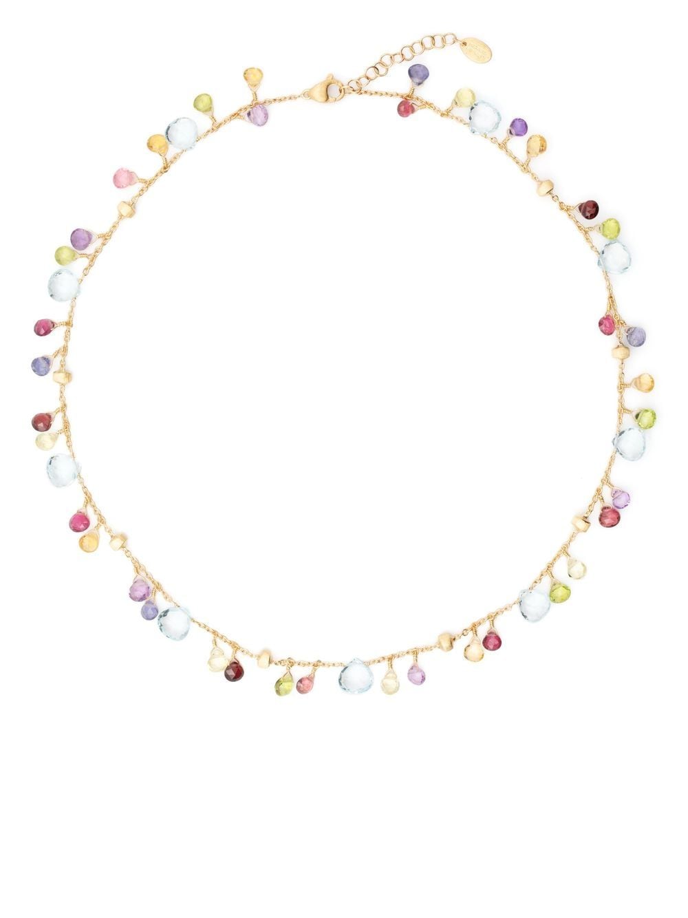 Marco Bicego 18kt yellow gold multi-stone necklace von Marco Bicego