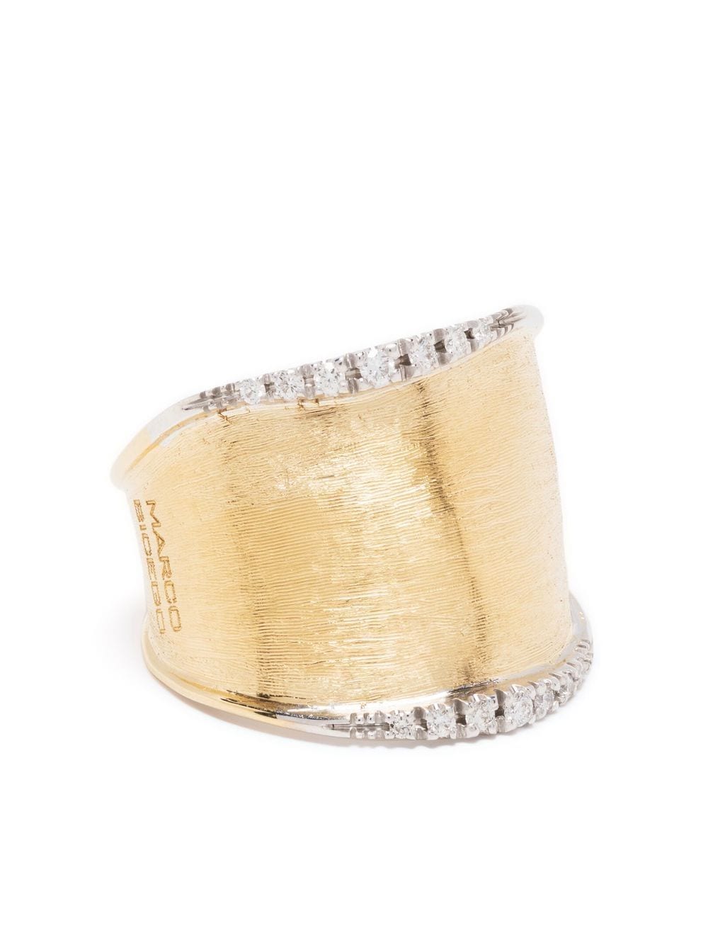Marco Bicego 18kt yellow gold diamond band ring von Marco Bicego