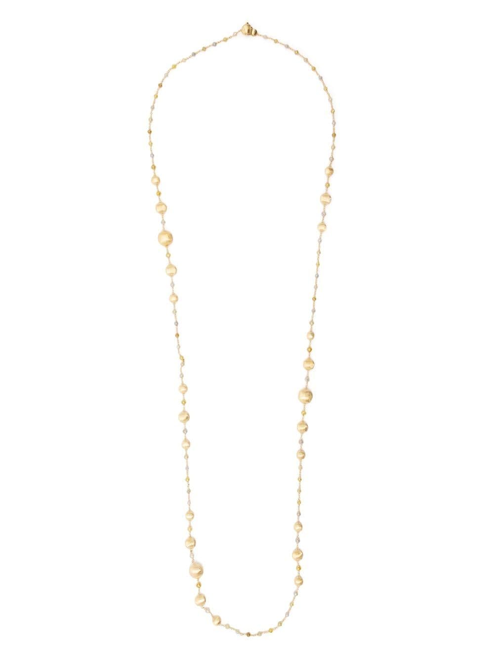 Marco Bicego 18kt yellow gold diamond necklace von Marco Bicego