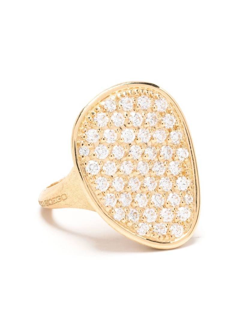 Marco Bicego 18kt yellow gold diamond pavé ring von Marco Bicego