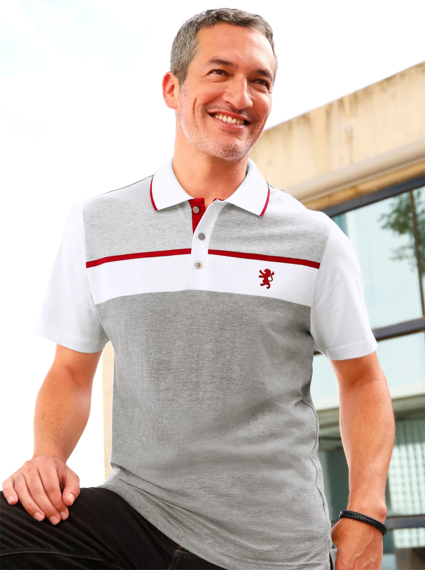 Marco Donati Kurzarmshirt »Kurzarm-Poloshirt«, (1 tlg.) von Marco Donati