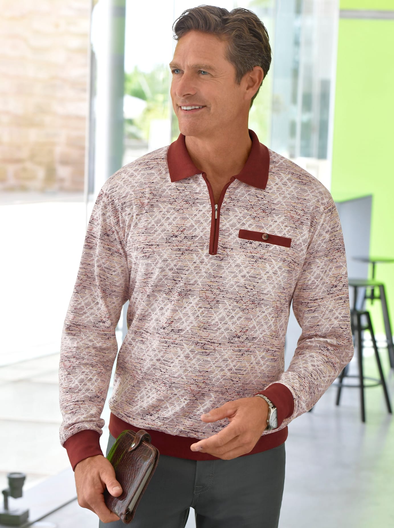 Marco Donati Poloshirt »Langarm-Poloshirt«, (1 tlg.) Marco Donati Poloshirt »Langarm-Poloshirt«, (1 tlg.) von Marco Donati
