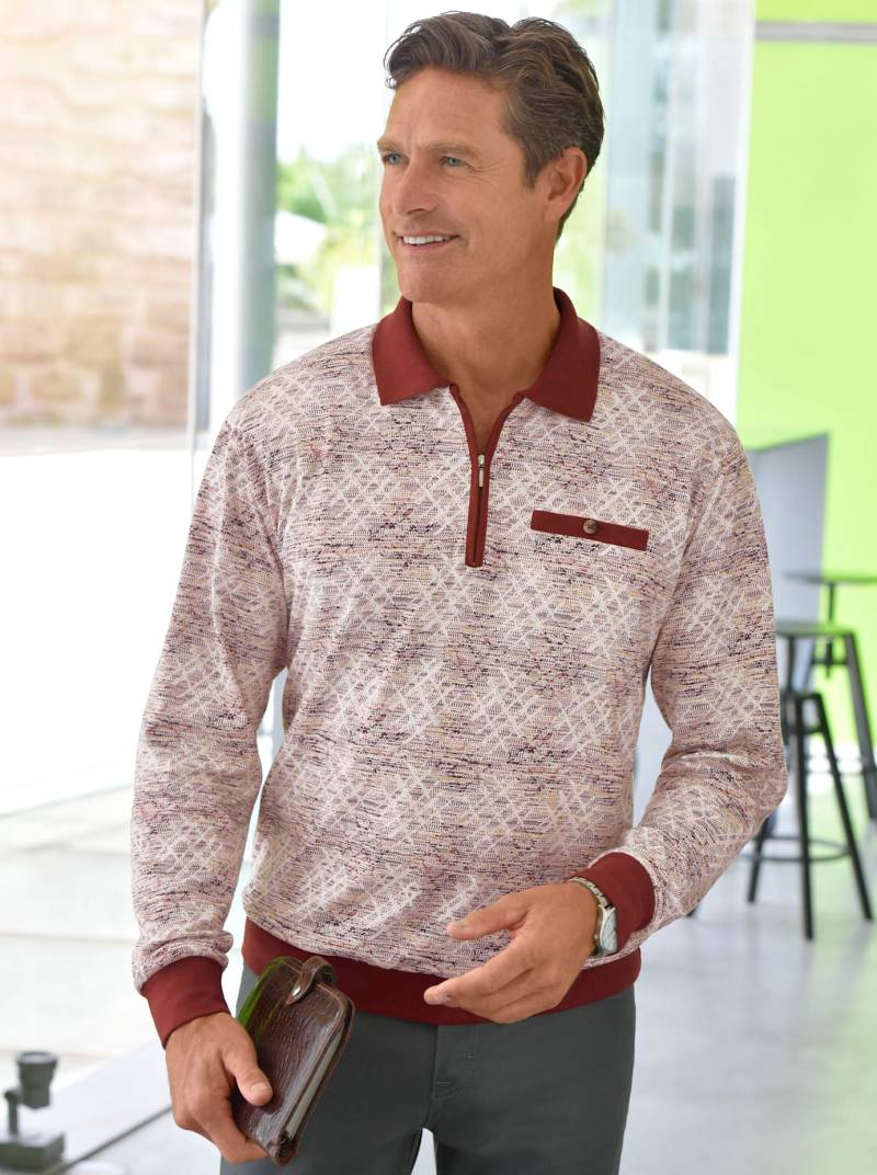 Marco Donati Poloshirt »Langarm-Poloshirt«, (1 tlg.) von Marco Donati
