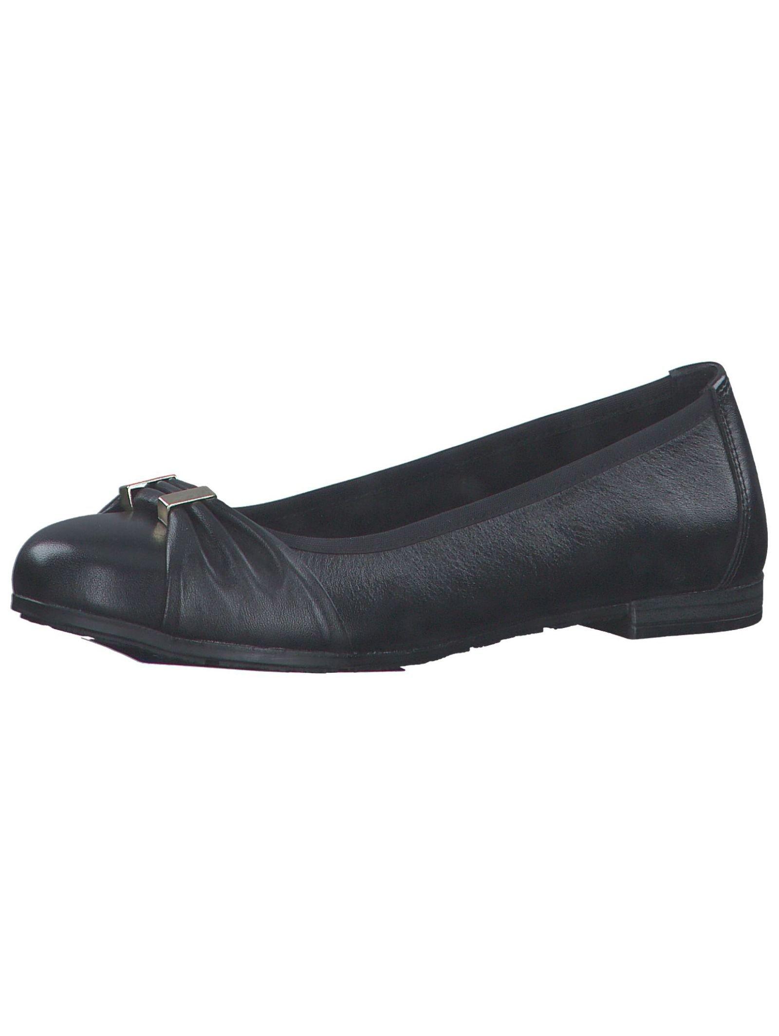 Ballerinas Damen Schwarz 38 von Marco Tozzi