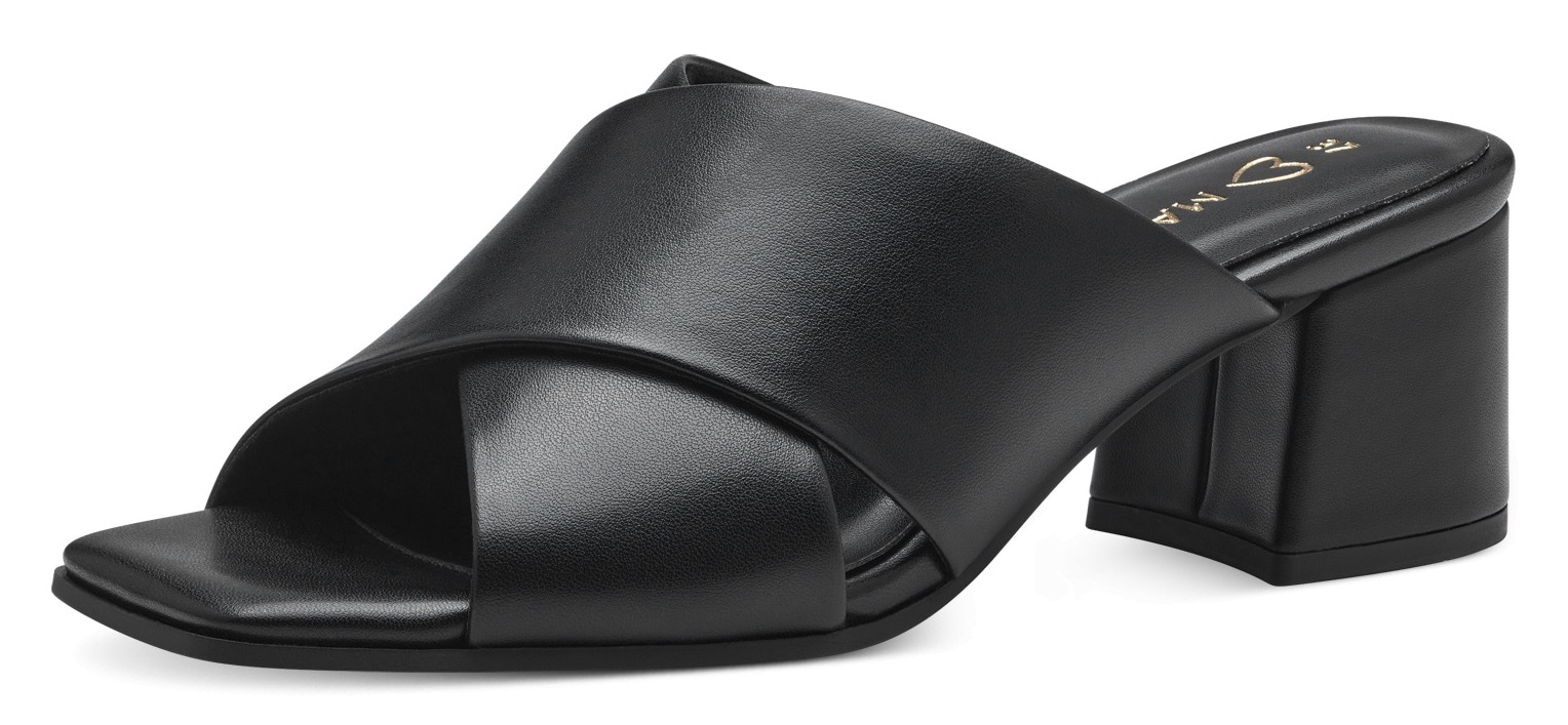MARCO TOZZI Pantolette, Blockabsatz, Sommerschuh, Schlappen mit gekreuzter Bandage MARCO TOZZI Pantolette, Blockabsatz, Sommerschuh, Schlappen mit gekreuzter Bandage von Marco Tozzi