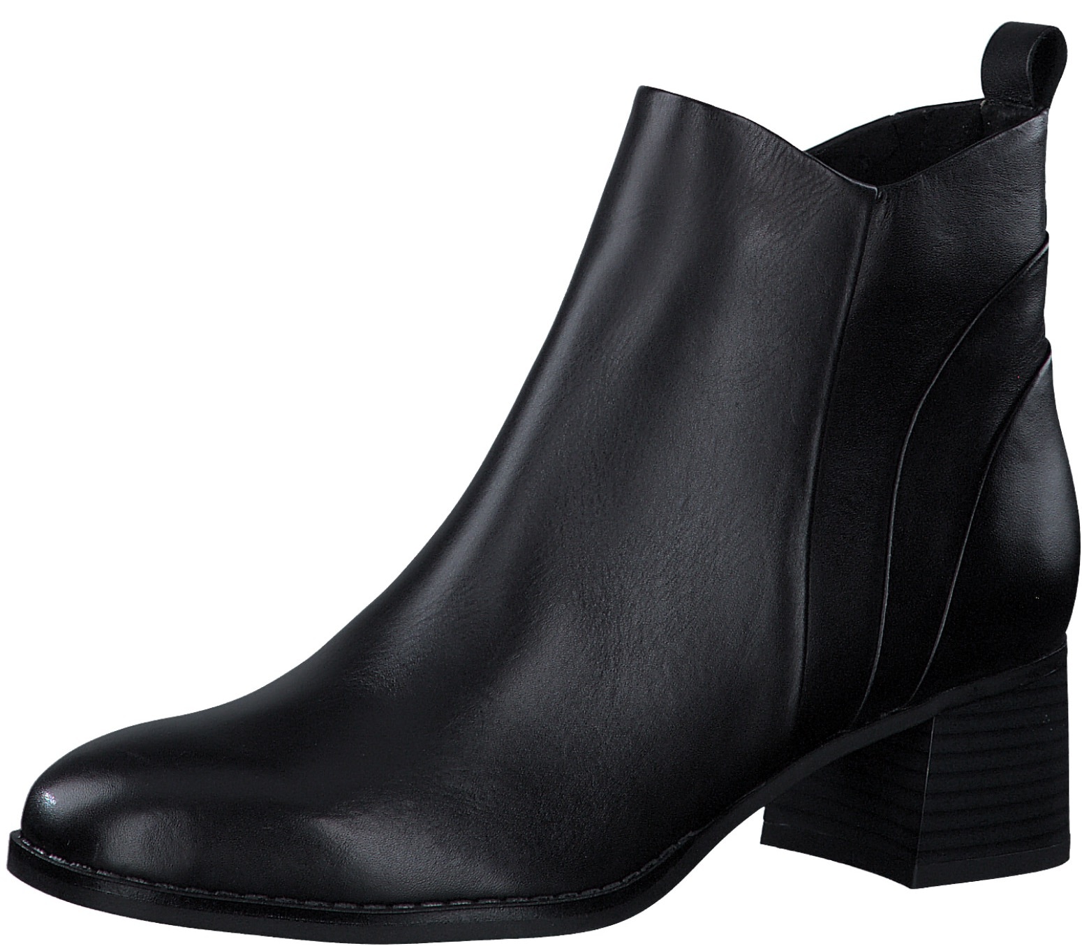 MARCO TOZZI Stiefelette, Blockabsatz, Business-Stiefelette, Ankleboots mit Anziehlasche MARCO TOZZI Stiefelette, Blockabsatz, Business-Stiefelette, Ankleboots mit Anziehlasche von Marco Tozzi