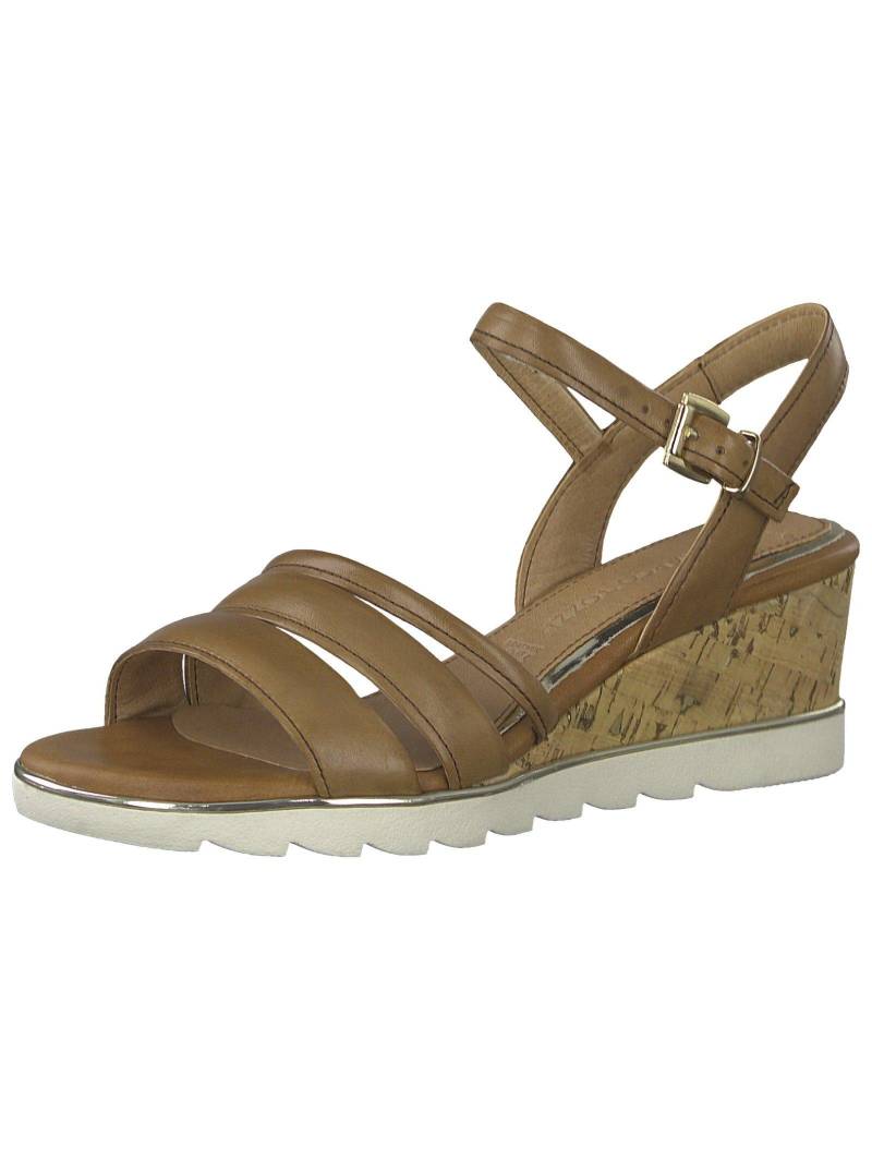 Sandalen Damen Cognac 38 von Marco Tozzi