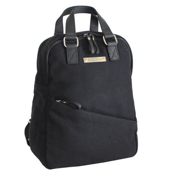 Canvas City-rucksack Minu 1 Black Damen Anthrazit von Margelisch