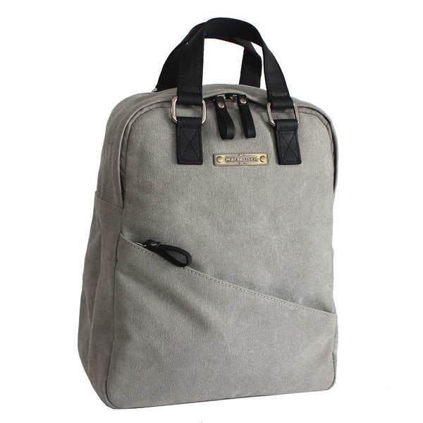 Canvas City-rucksack Minu 1 Grey Damen Grau von Margelisch