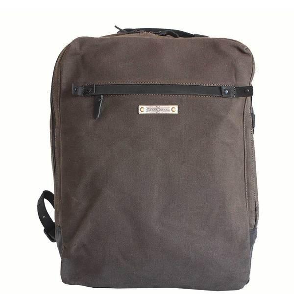 Rucksack Pindi 2 Canvas Khaki Herren Staub von Margelisch