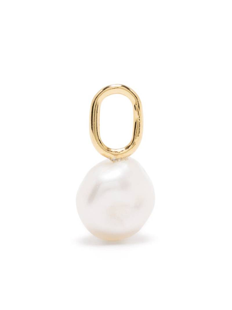 Maria Black Cielo pearl charm - Gold von Maria Black