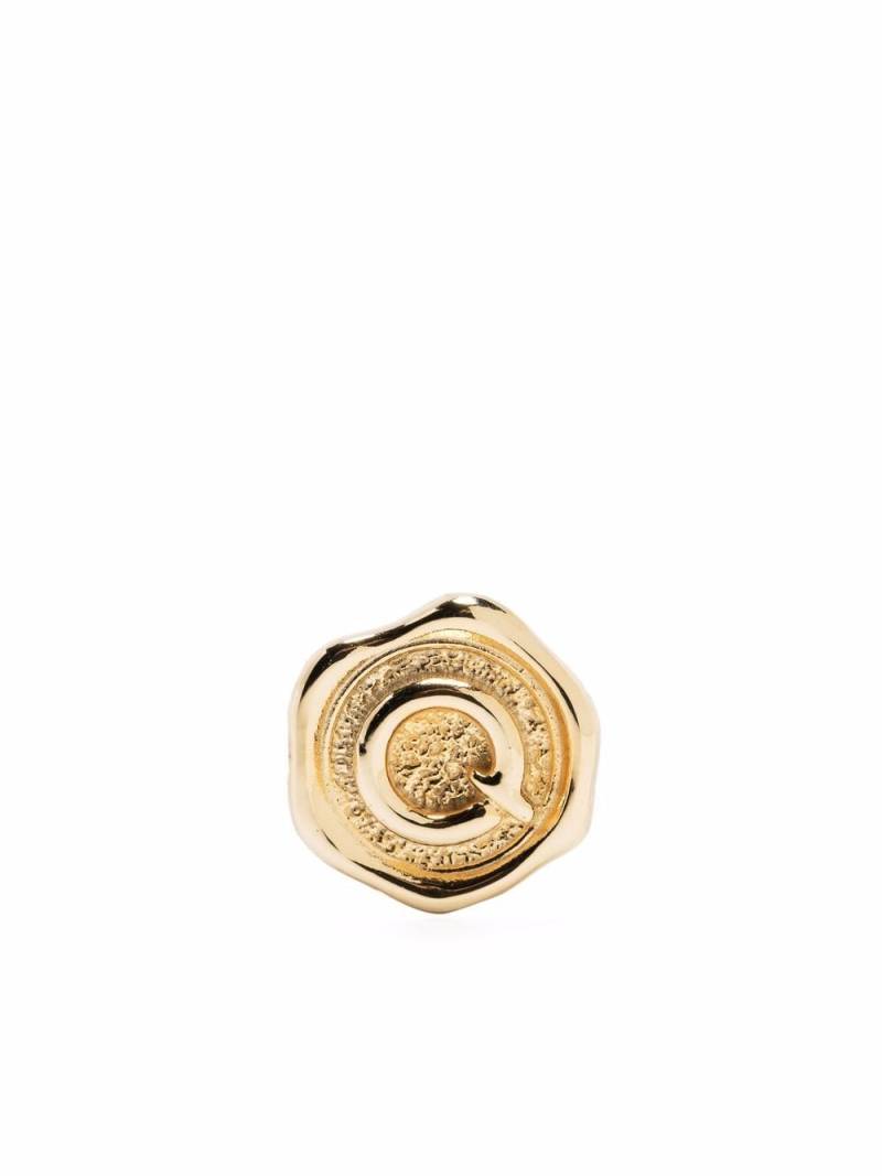 Maria Black Letter Q coin - Gold von Maria Black