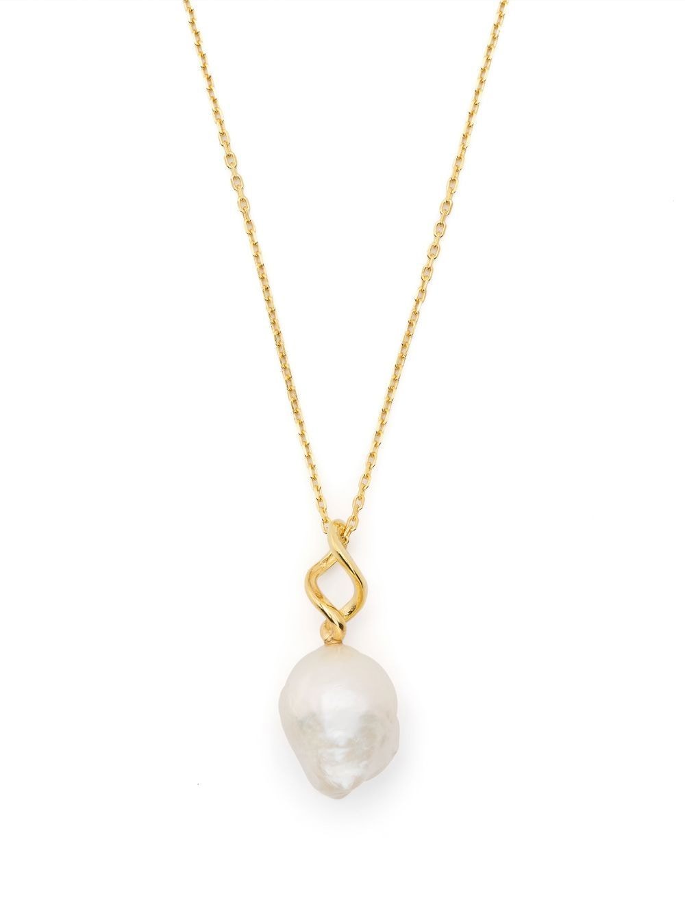 Maria Black Twister pearl necklace - Gold von Maria Black