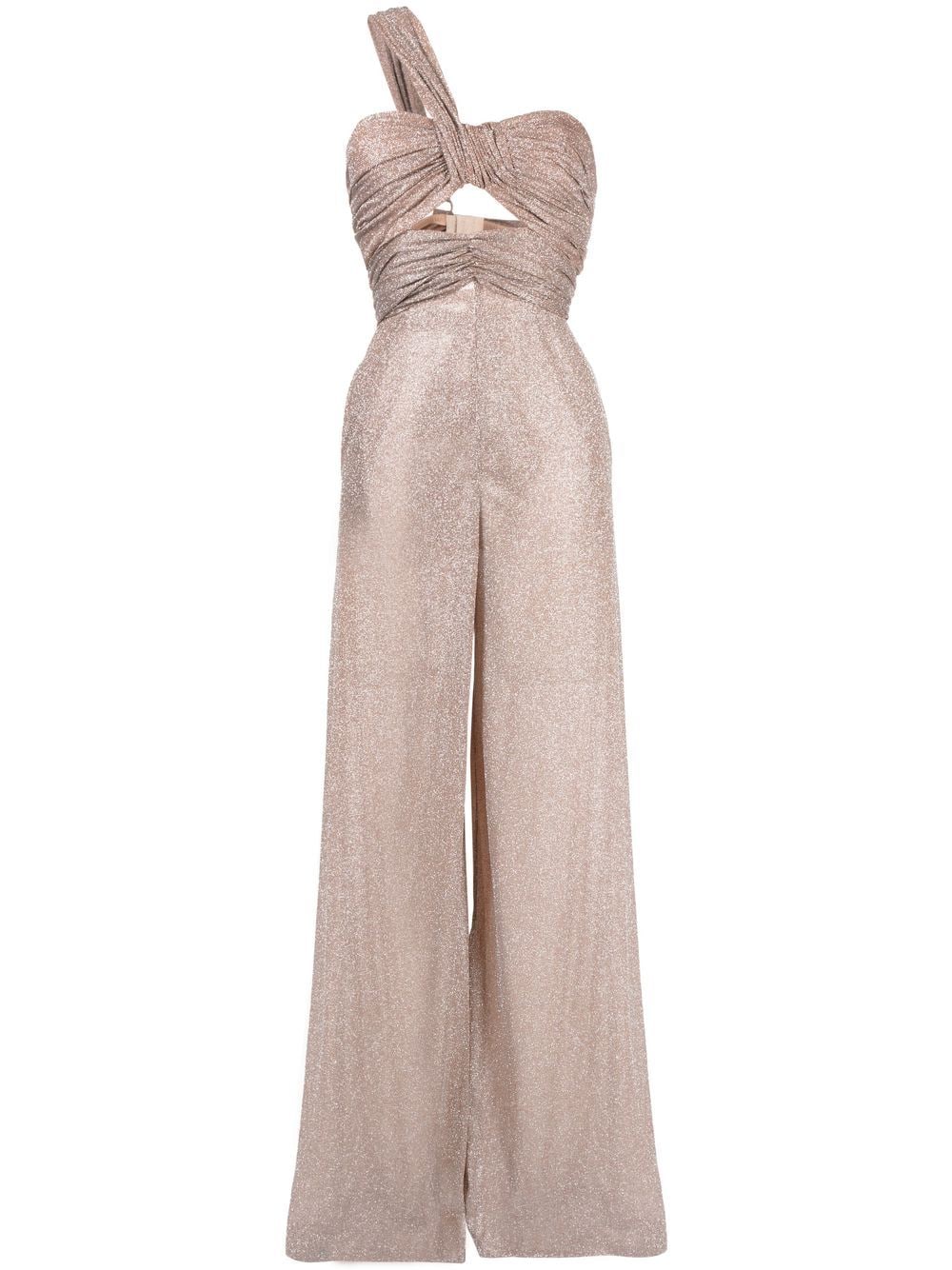 Maria Lucia Hohan Adonia wide-leg cut-out jumpsuit - Neutrals von Maria Lucia Hohan