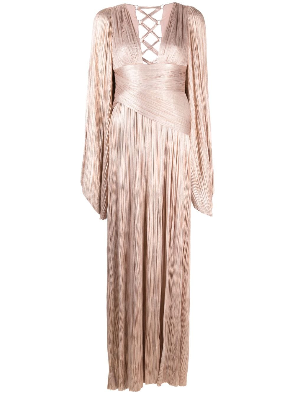 Maria Lucia Hohan Alana pleated gown - Pink von Maria Lucia Hohan