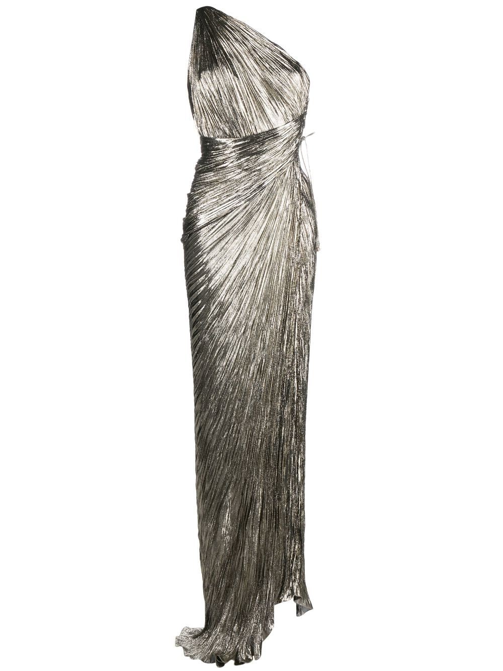 Maria Lucia Hohan Jolene plissé gown - Metallic von Maria Lucia Hohan