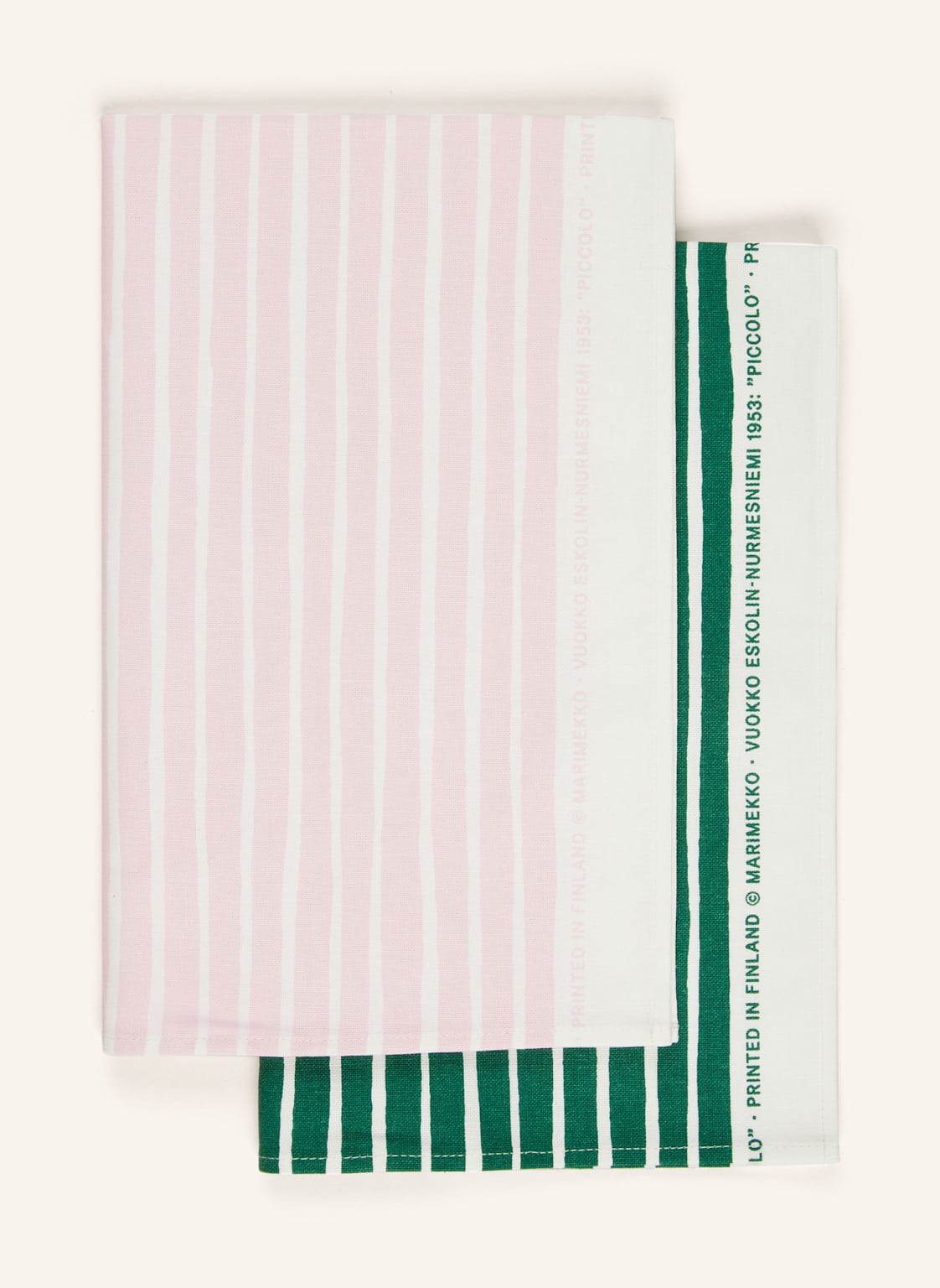 Marimekko 2er-Set Geschirrtücher Piccolo gruen Marimekko 2er-Set Geschirrtücher Piccolo gruen von Marimekko