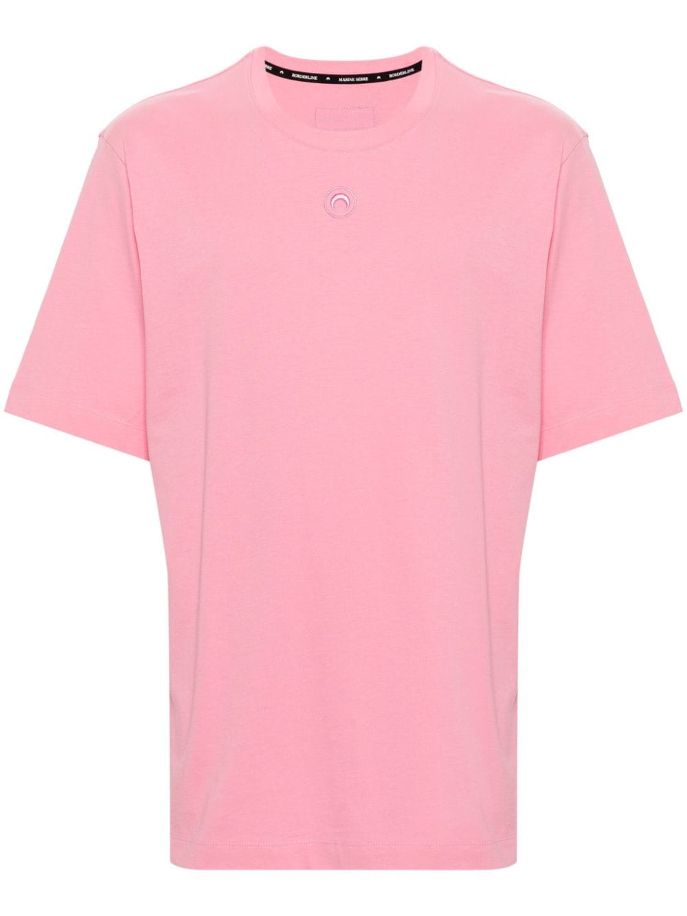 Marine Serre Crescent Moon organic-cotton T-shirt - Pink von Marine Serre