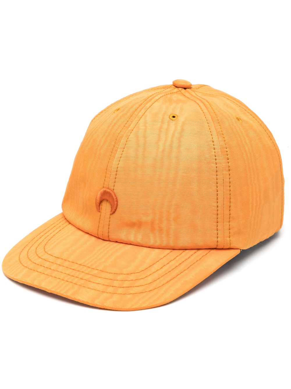 Marine Serre crescent moon-motif baseball cap - Orange von Marine Serre